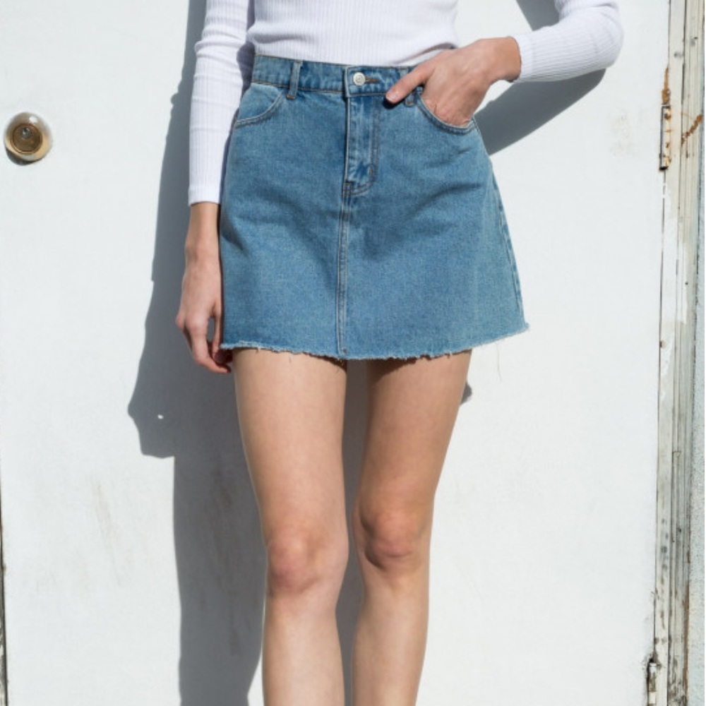 Brandy Melville denim skirt